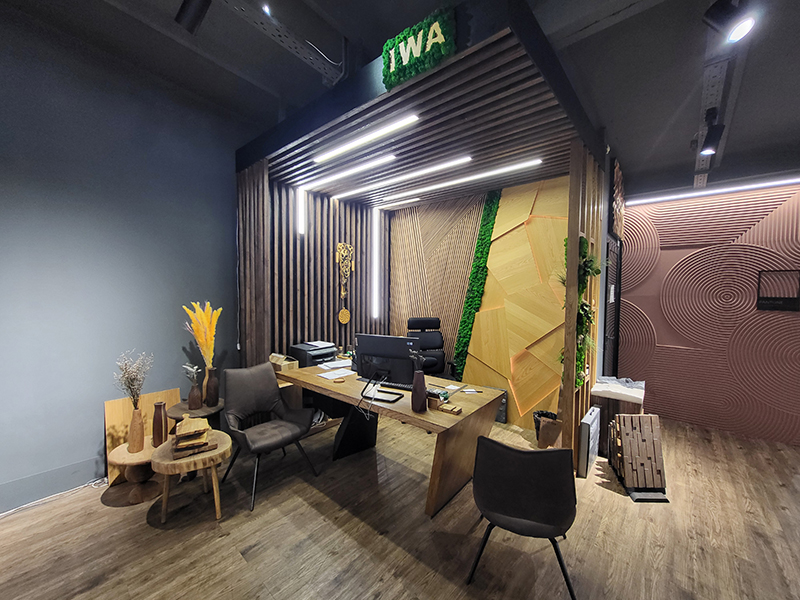 Открытие собственного производства изделий из дерева и создание бренда IWA (Interium Wood Arts)