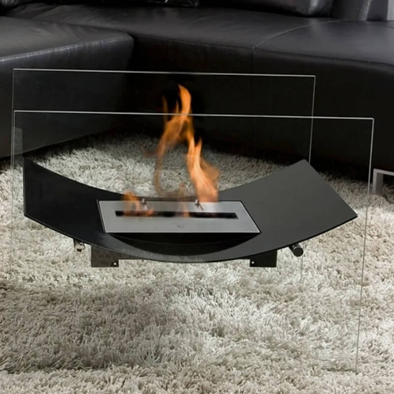 Биокамин Bio-Blaze Veniz Glass Black